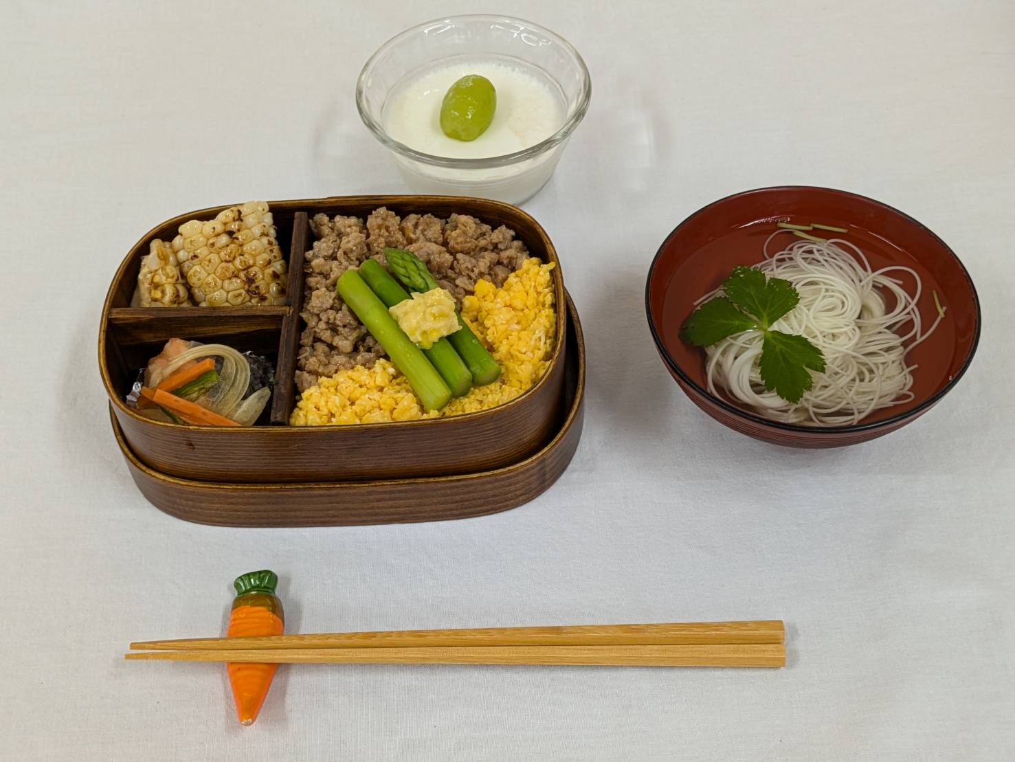 つなぐ食堂て提供された自然農法食材にできるだけこだわったお料理